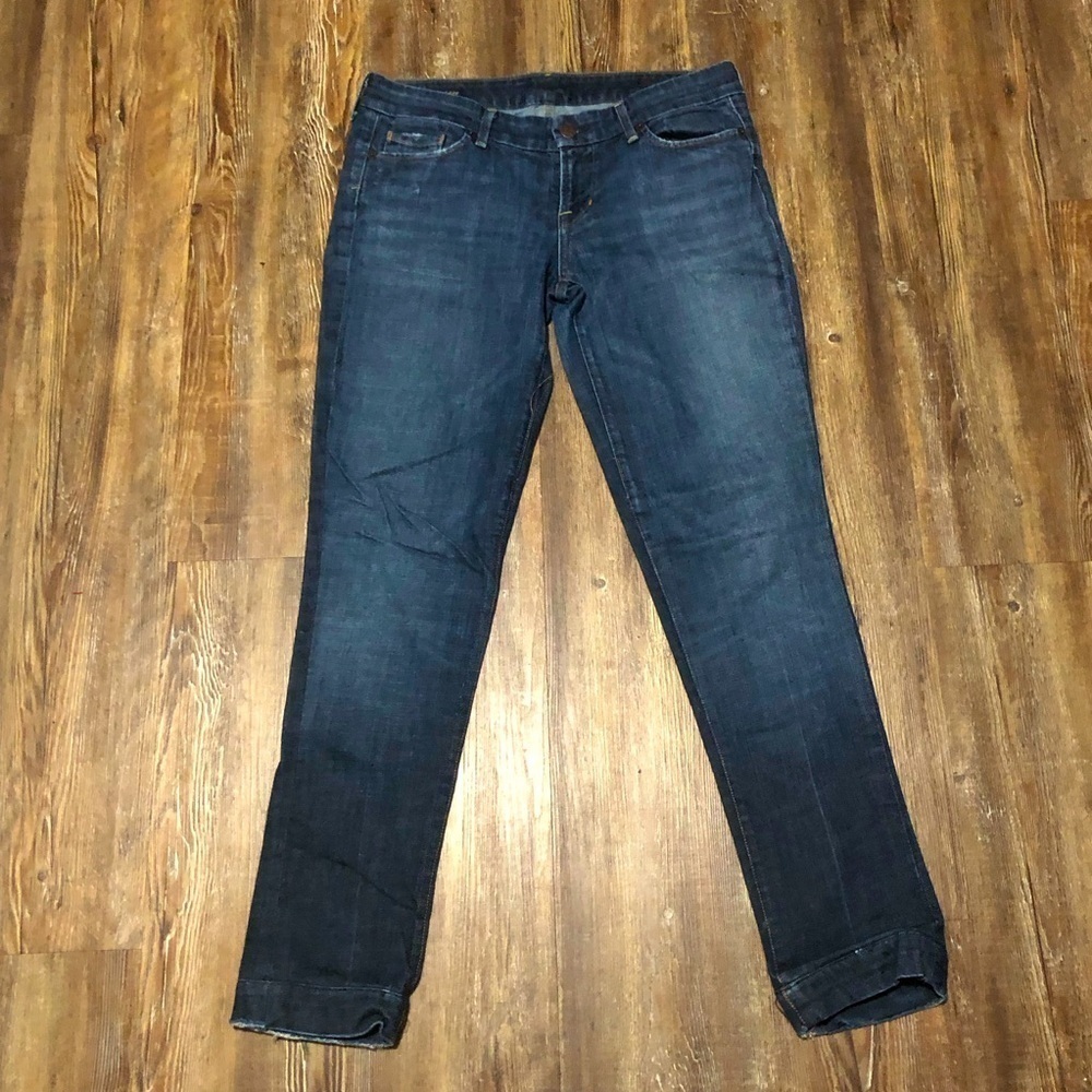 Citizens of Humanity Jeans Women's 29 Faye #003 Stretch Low Waist Full Leg